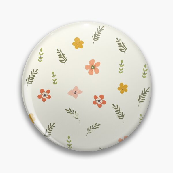 Item preview, Orange Flowers Pattern designed and sold by Calislahn.