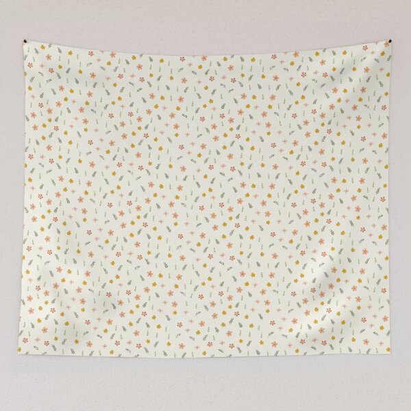 Item preview, Orange Flowers Pattern designed and sold by Calislahn.