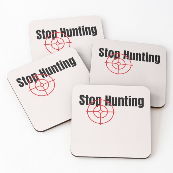 Item preview, Stop Hunting Design designed and sold by miguelaud.