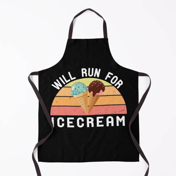 Item preview, Will Run For Icecream Vintage | Gift For Icecream Lovers designed and sold by SuperFashion.