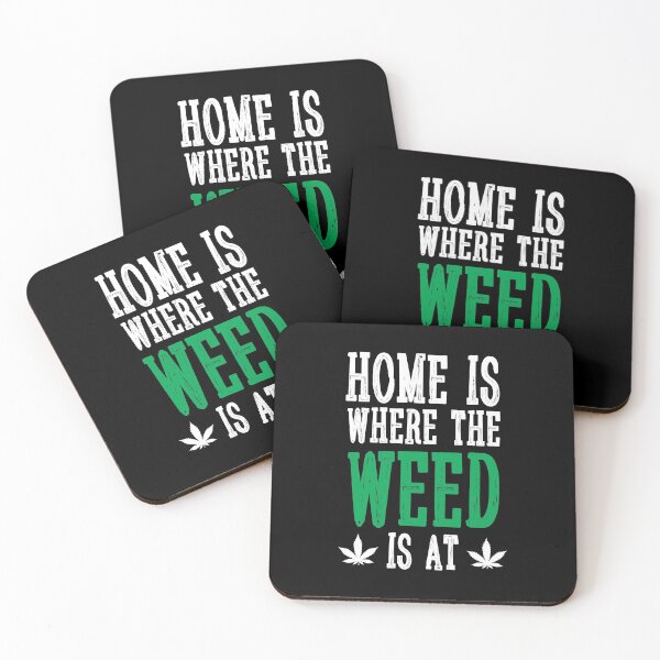 Item preview, Home Is Where The Weed Is At - Medical Marijuana, Strains Weed Gifts designed and sold by styleofpop.