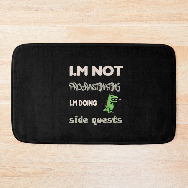 Item preview, I'm not prucrastinating I'm doing side qouests, cute family gift idea for mom, dad & siblings, best seller, siying quote, cool designed and sold by MODERN DESIGNS.