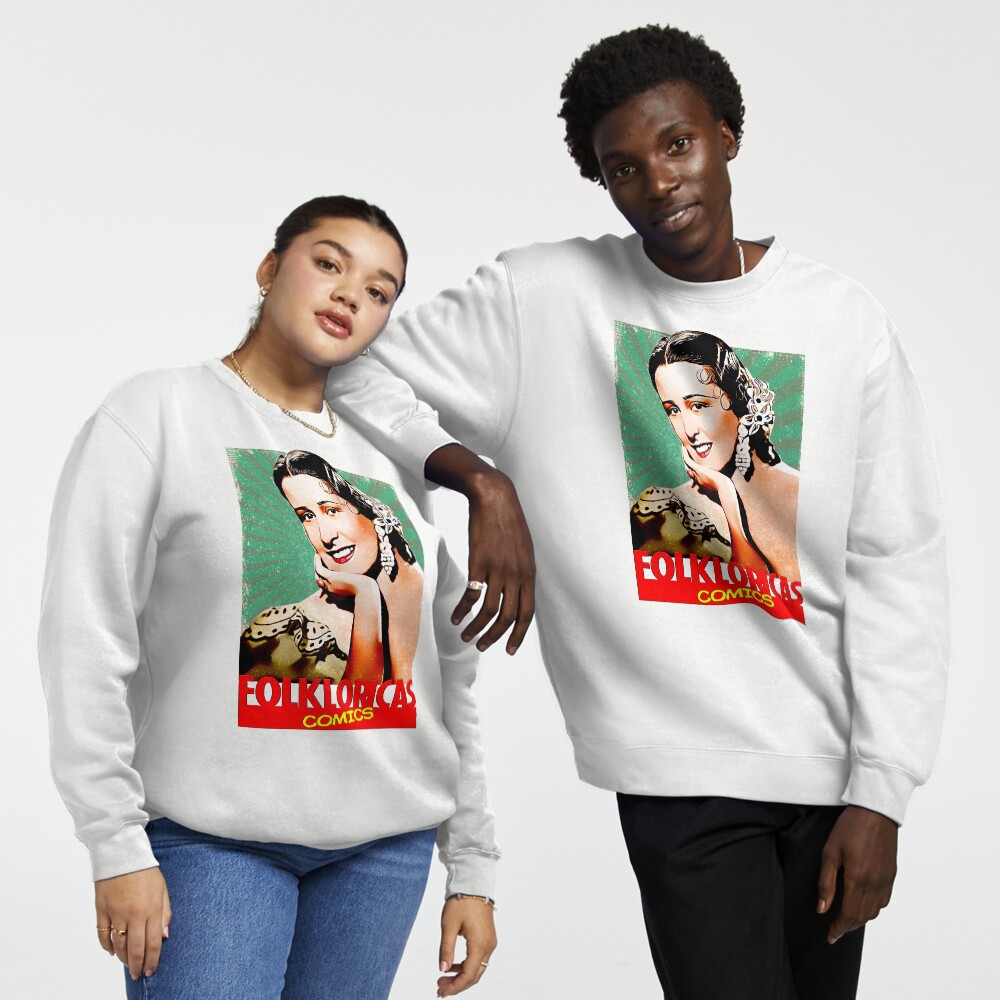 Vista previa del artículo con la obra «Sudadera sin capucha», diseñado y vendido por LoveCopla.