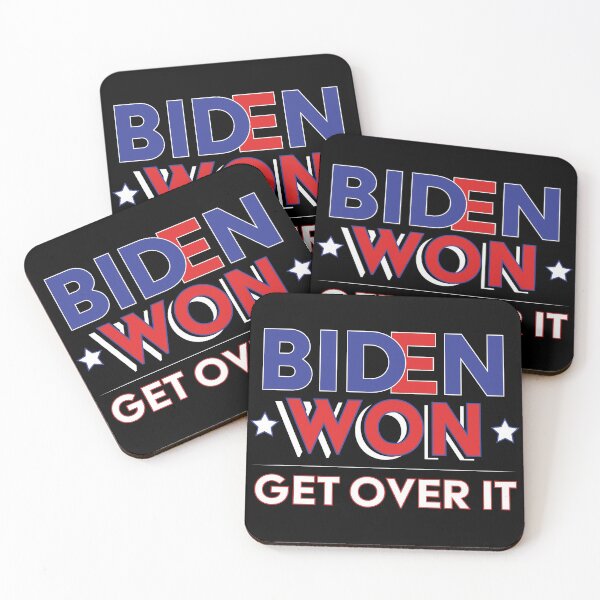 Item preview, Biden Won Get Over It - Biden Harris We Won designed and sold by LookFrog.