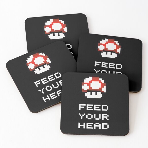 Item preview, 8-bit Super Mushroom - Feed Your Head designed and sold by ChurchOfDog.