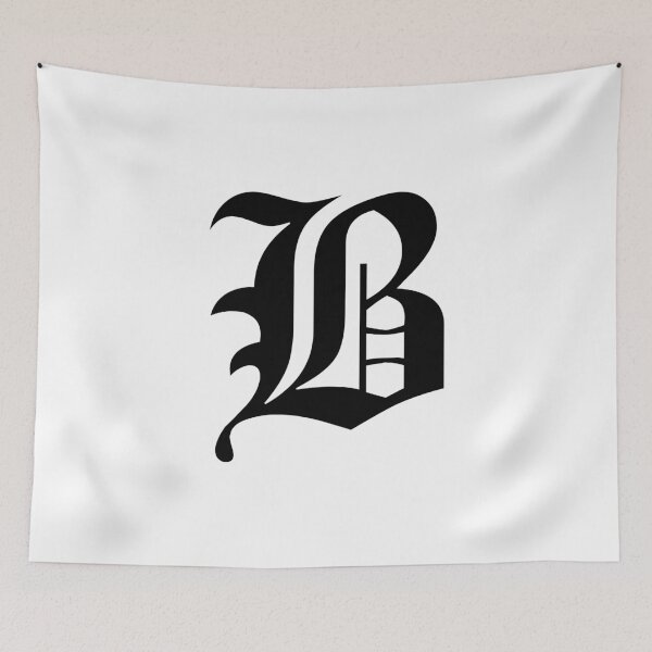 Item preview, B – Old English Initial Black Letter B designed and sold by Typeglyphs.