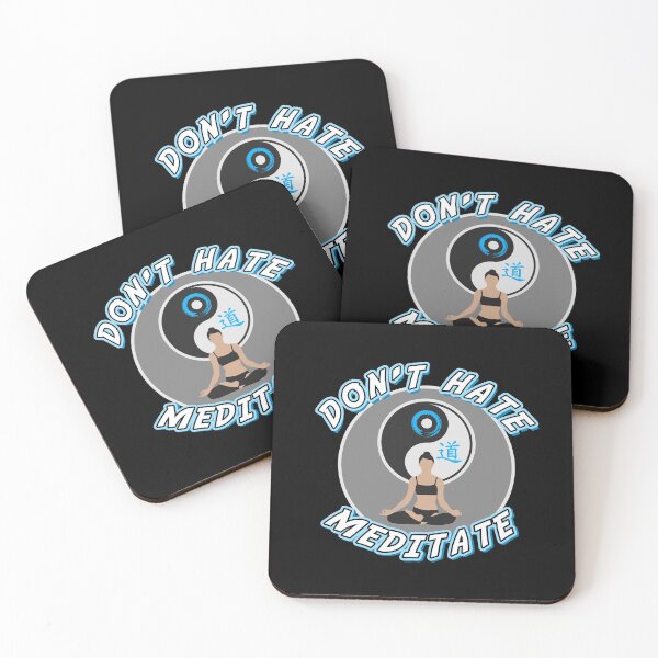 Item preview, Don't Hate Meditate designed and sold by Oceanarium.