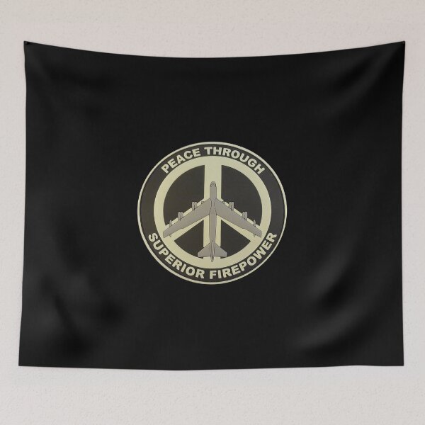 Item preview, PEACE THROUGH SUPERIOR FIREPOWER designed and sold by WarGear.