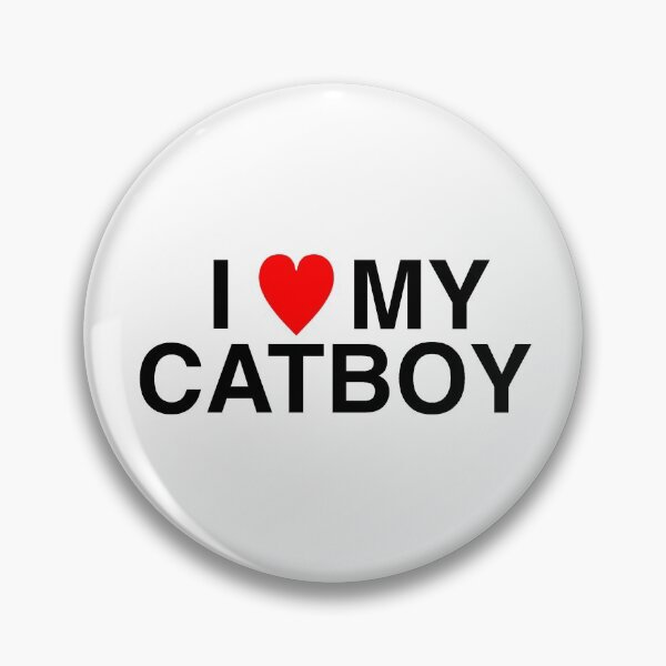 Item preview, i heart my catboy! designed and sold by logancecil.