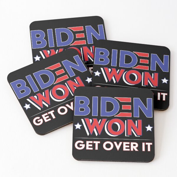 Item preview, Biden Won Get Over It - Biden Harris We Won designed and sold by LookFrog.