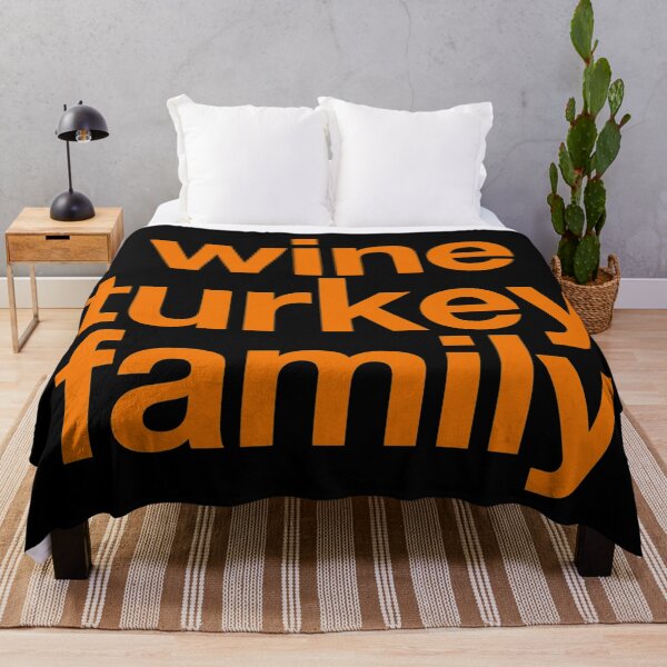 Item preview, WTF Thanksgiving - Wine Turkey Family Thanksgiving Shirt designed and sold by WordsmithNerd.