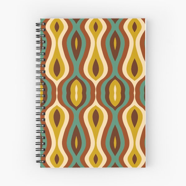 Item preview, Groovy 1970s Inspired Pattern designed and sold by ClumsyPineapple.