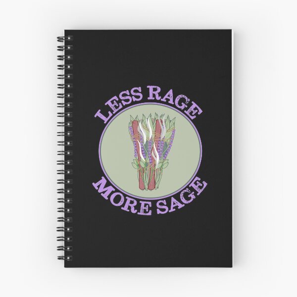 Item preview, Less Rage More Sage Smudging Positive Energy designed and sold by funnytshirtemp.
