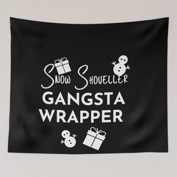Item preview, Snow Shoveller Gangsta Wrapper designed and sold by Vivoh12.