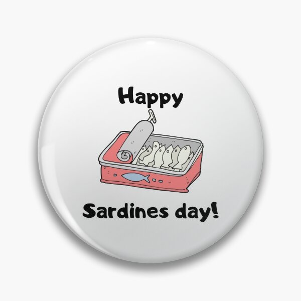 Item preview, National Sardines Day designed and sold by SofiaStutio.