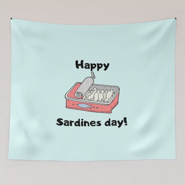 Item preview, National Sardines Day designed and sold by SofiaStutio.