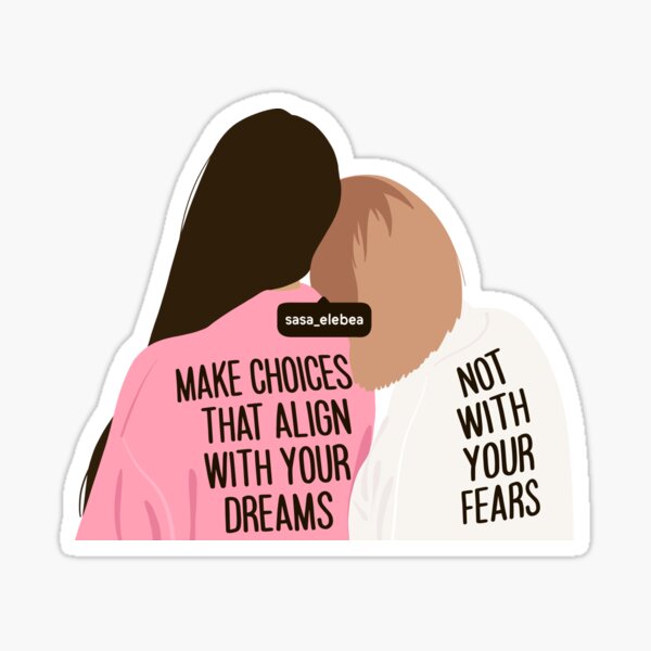 Choices by Sasa Elebea Sticker