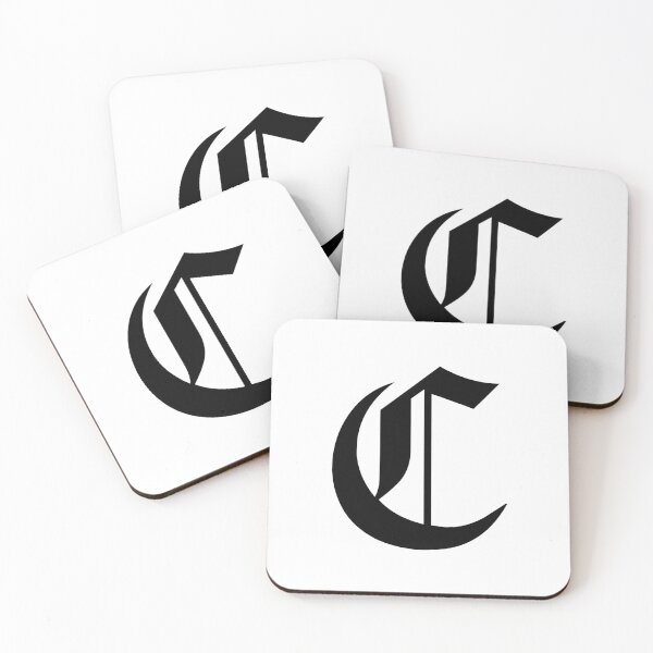 Item preview, C – Old English Initial Black Letter C designed and sold by Typeglyphs.