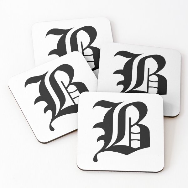 Item preview, B – Old English Initial Black Letter B designed and sold by Typeglyphs.