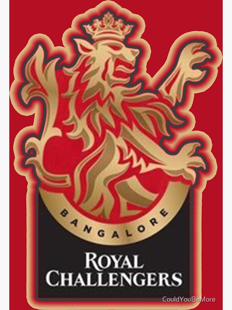Royal Challengers Bangalore RCB logo drawing  YouTube