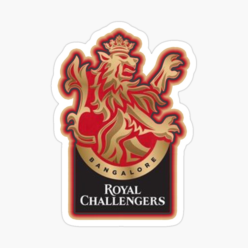 Rcb Royal Challengers Bangalore Sticker
