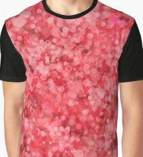 abstract red saint valentines hearts Graphic T-Shirt