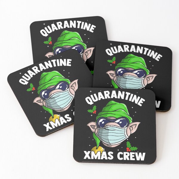 Item preview, Quarantine Christmask Xmas Crew  designed and sold by mermaidselina.