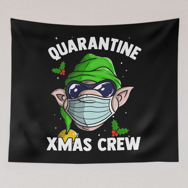Item preview, Quarantine Christmask Xmas Crew  designed and sold by mermaidselina.