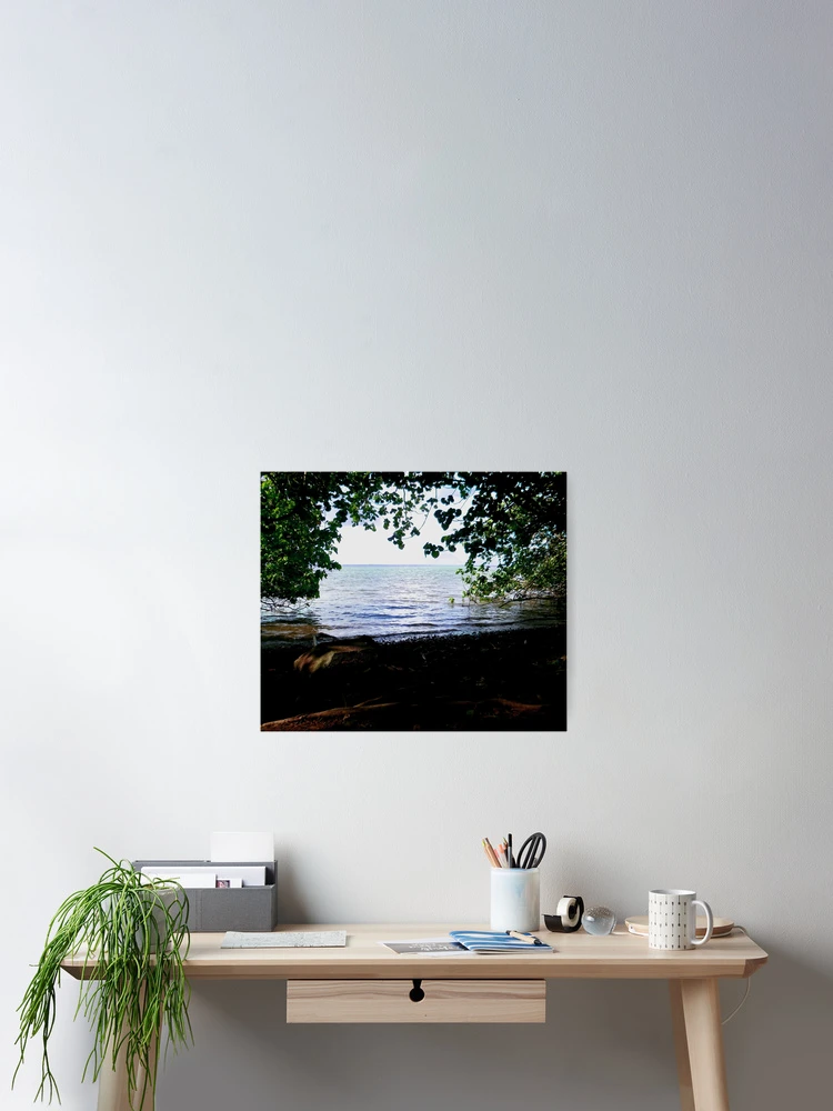 Thumbnail 2 of 3, Poster, Path To The Ocean designed and sold by RamiBeans.