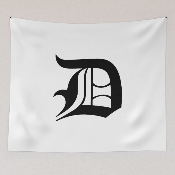 Item preview, D - Old English Initial Black Letter D designed and sold by Typeglyphs.