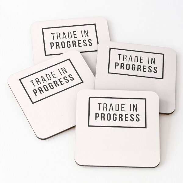 Item preview, Trade in Progress Trading Design designed and sold by miguelaud.