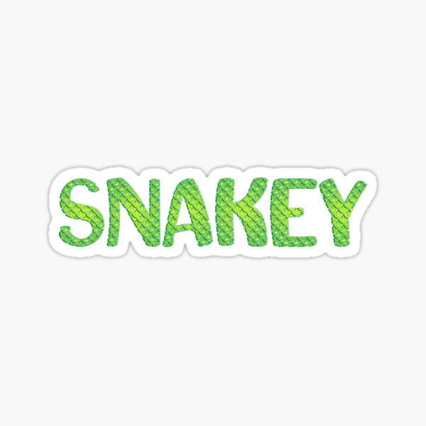 Snakey Sticker