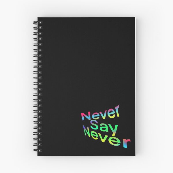 Item preview, Never say Never  designed and sold by stickerbygracie.