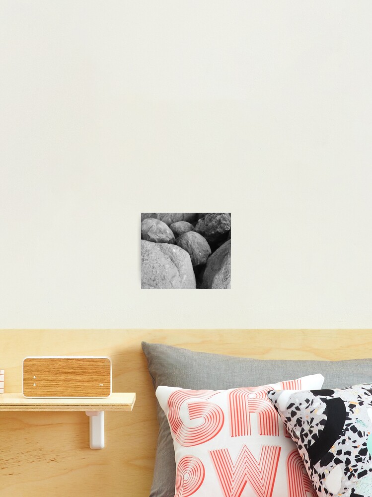 Thumbnail 2 of 3, Photographic Print, Pile Of Rocks designed and sold by RamiBeans.
