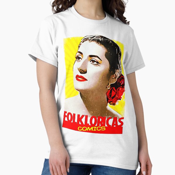 Vista previa del artículo con la obra «Juanita Reina  en Folkloricas Comics Vintage », diseñado y vendido por LoveCopla.