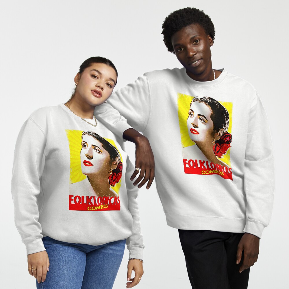 Vista previa del artículo con la obra «Sudadera sin capucha», diseñado y vendido por LoveCopla.