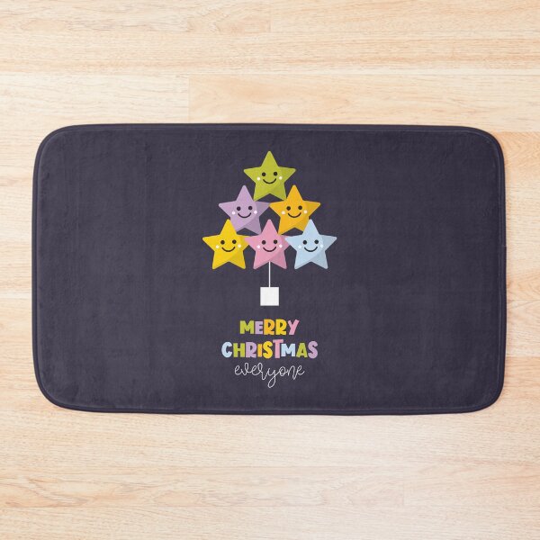 Item preview, Cute Stars Christmas Tree designed and sold by VicEllisArt.