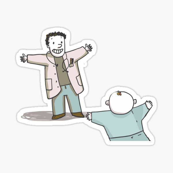 UN DOTTORE Sticker