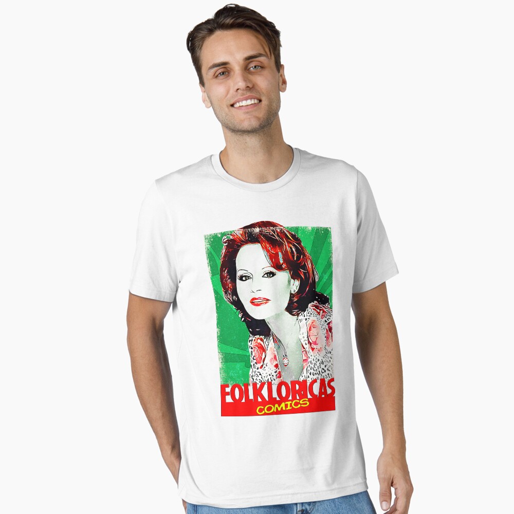 Vista previa del artículo con la obra «Camiseta esencial», diseñado y vendido por LoveCopla.
