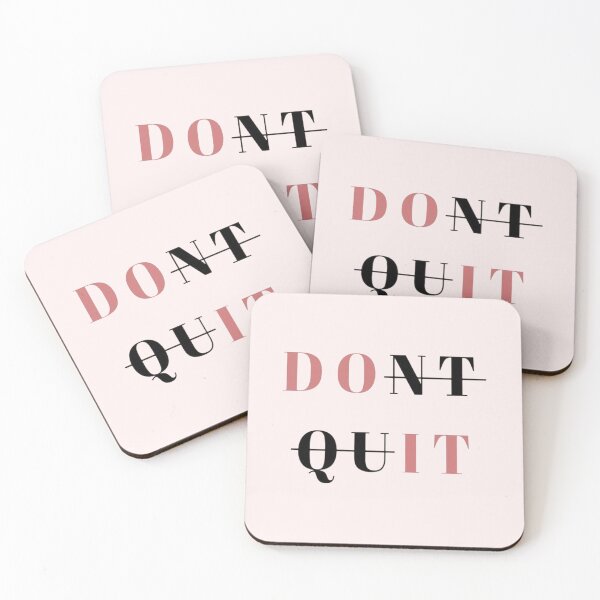 Item preview, Dont Quit designed and sold by DidYouDie x Design.