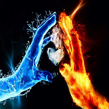 Artwork thumbnail, Fire & Ice by DenAns