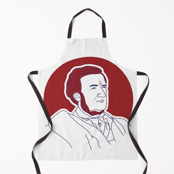 Item preview, Richard Wagner minimalist line art portrait designed and sold by OpeRadar.