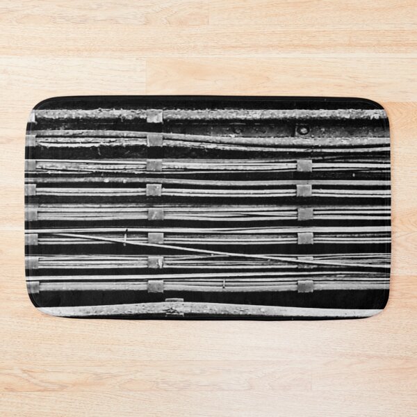 Item preview, Wires & Pipes Black and White Photographic Image designed and sold by CraveArt.