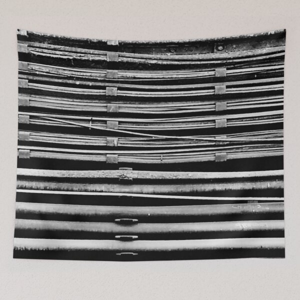 Item preview, Wires & Pipes Black and White Photographic Image designed and sold by CraveArt.