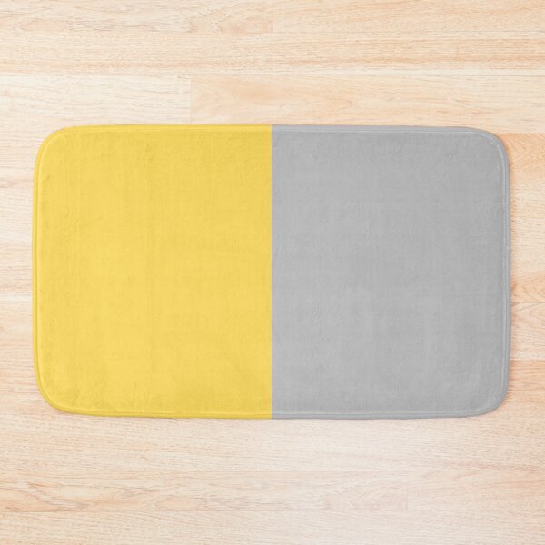 Item preview, Mustard Yellow And Silver Gray Half And Half designed and sold by rewstudio.