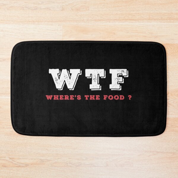 Item preview, WTF- wheres the food? designed and sold by Avgeek21.