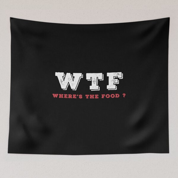 Item preview, WTF- wheres the food? designed and sold by Avgeek21.