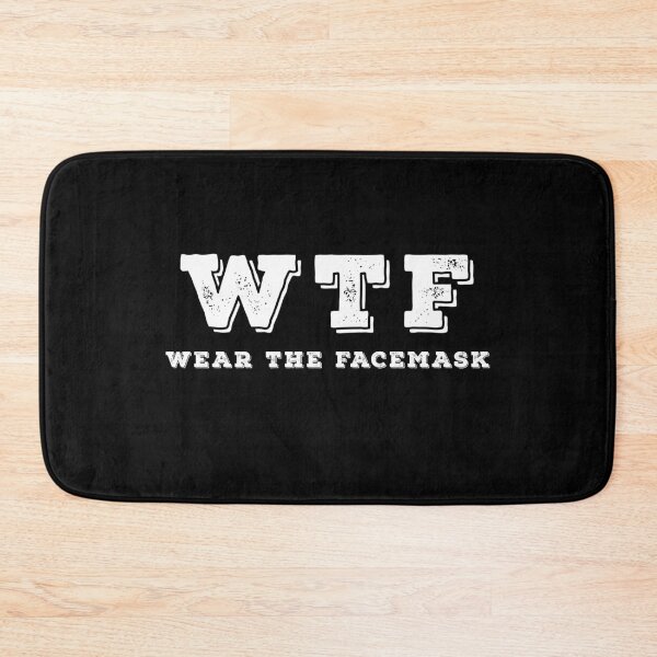Item preview, WTF WEAR THE FACEMASK designed and sold by Avgeek21.