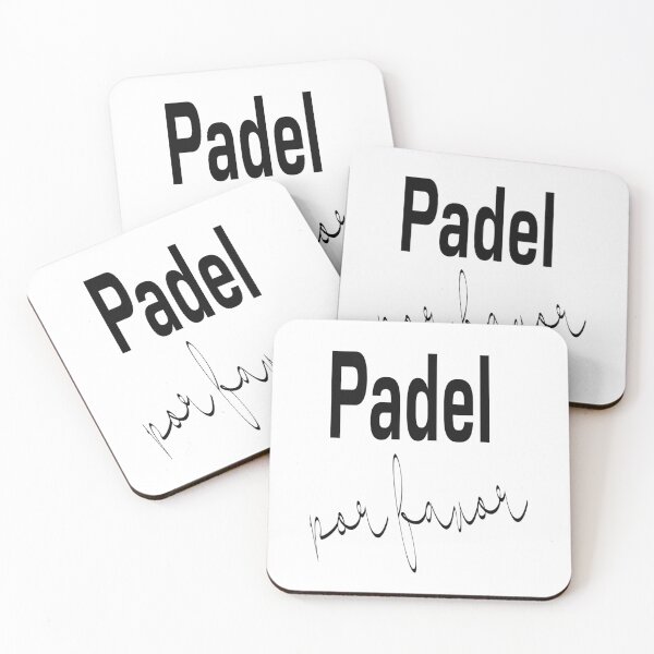 Item preview, Padel Por Favor (Black Edition) designed and sold by GVibezPadel.