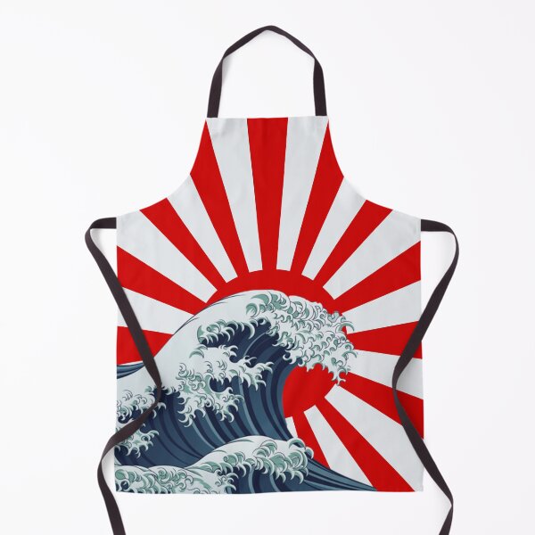 Item preview, Japan Rising Sun Behind a Great Wave designed and sold by JellyBeenzz.